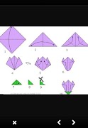 Stap voor stap origami captura de pantalla 3