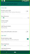Cutout Light Notification โปสเตอร์