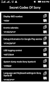 Sony Secret Codes 截图 2