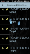 Background Video Recorder captura de pantalla 5