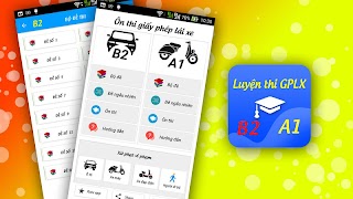 Ôn thi GPLX B2 15 đề 450 câu - Mô tô 8 đề 160 câu 截图 1