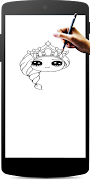 How to draw cute Girls with Crowns ภาพหน้าจอ 4