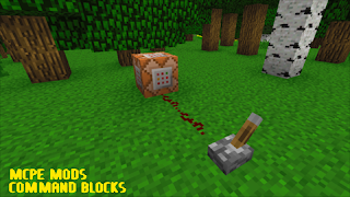 Command Blocks Mod for MCPE ảnh chụp màn hình 1