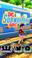 Subway Dc Hero Girl: Run Rush पोस्टर