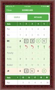 Golf Scoreboard اسکرین شاٹ 2