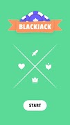Blackjack one finger - easy twenty one card game screenshot 3