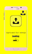 Upload for snapchat โปสเตอร์