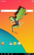 برنامه‌نما Frog walking on screen joke عکس از صفحه
