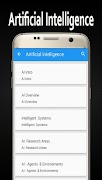 Learn Artificial Intelligence 스크린샷 1