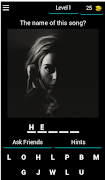 Quiz songs Adele plakat