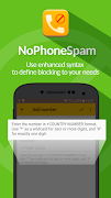 NoPhoneSpam – Just Block Calls captura de pantalla 2