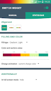 Battery Bar. Multicolor line Screenshot 4
