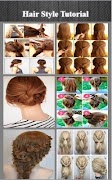 簡単なヘアスタイルのチュートリアル スクリーンショット 1