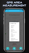 برنامهنما GPS Area Calculator & Distance Measurement عکس از صفحه
