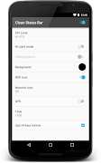 Clean Status Bar [Developers] screenshot 1