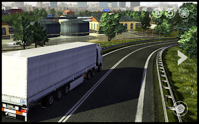 Euro Truck : Cargo Delivery Driving Simulator 3D скриншот 2