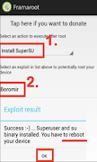 Framaroot screenshot 3