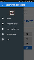Square Mile to Hectare / sq mi to ha screenshot 2