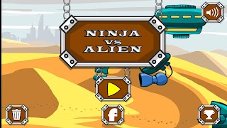 Ninja VS Alien Plakat