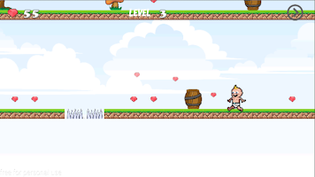 پوستر Cute baby Runner