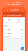 Video Stamper: Add Logo, Timestamp & Text on Video ภาพหน้าจอ 2