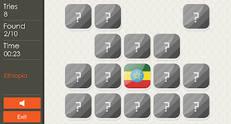 2 Schermata World Flags Memory Game
