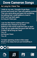 Dove Cameron Songs 스크린샷 2