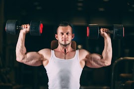 Poster shoulder workouts