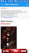 Video | GIF Tweet Saver Pro اسکرین شاٹ 2