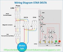 sketch wiring star delta diagram تصوير الشاشة 4