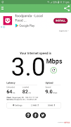 Internet Speed Test capture d'écran 1