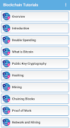 Learn Blockchain Tutorials スクリーンショット 1