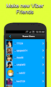 برنامه‌نما Chat Rooms for Viber عکس از صفحه