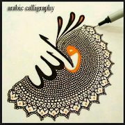 Arabische kalligrafie-poster