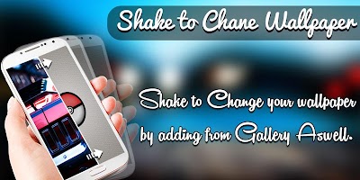 Shake to Change Live Wallpaper poster