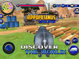 Hippo City Attack 3D Simulator screenshot 5