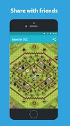 برنامه‌نما Maps for COC عکس از صفحه