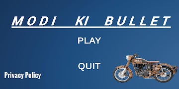 Poster Modi Ki Bullet