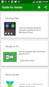 New Tips for xender file transfer & share Ekran Görüntüsü 1