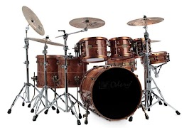 Poster Drum Set Creative