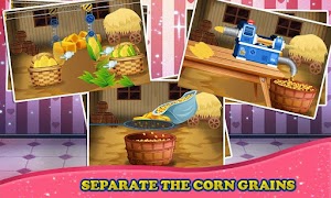 Popcorn fabriek chef mania-poster