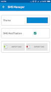 SMS Manager + Backup imagem de tela 2
