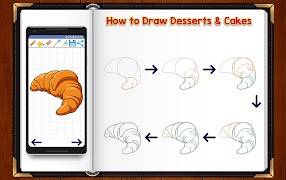 Learn How to Draw Desserts screenshot 7
