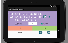 6 Schermata Random Number Generator