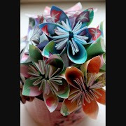 Tutorial bunga origami screenshot 4