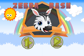 Zebra Dash Poster