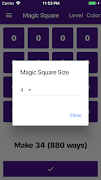 Magic Square(魔方陣 幻方 Ma Phương Cuadrado mágico 마방진) скриншот 3