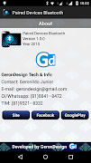 برنامه‌نما Paired Bluetooth Devices عکس از صفحه