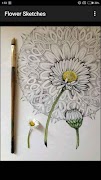 फूल रेखाचित्र स्क्रीनशॉट 5
