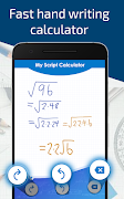 Script Calculator - Handwriting Math Solver ภาพหน้าจอ 3